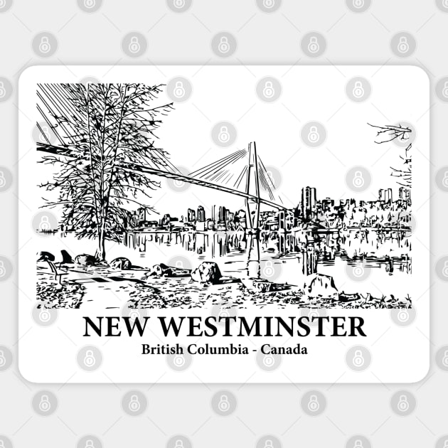 New Westminster - British Columbia Magnet by Lakeric